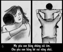 Rơi nước mắt với bộ ảnh về tình yêu thương ba mẹ dành cho con