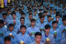 Thanh Hóa: Thiêng liêng đêm thắp nến tri ân đầy cảm xúc tại khoá tu tuổi trẻ