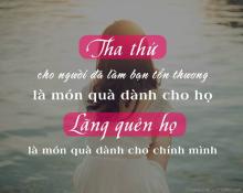 Hãy học cách yêu thương và tha thứ cho nhau!