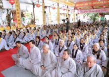Thái Nguyên : Pháp hội niệm Phật cầu nguyện quốc thái dân an.