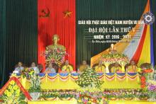 Nam Định: Phật giáo huyện Vụ Bản ra mắt nhân sự nhiệm kỳ mới 2016- 2021
