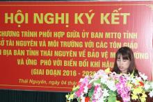 Tôn giáo tham gia bảo vệ môi trường và ứng phó với biến đổi khí hậu giai đoạn 2016 - 2020