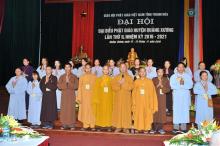 Quảng Xương: Đại hội Đại biểu Phật giáo huyện lần thứ II – NK (2016 – 2021)