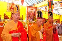 Nha Trang: Trang nghiêm lễ Khánh thành chùa Nghĩa Sơn