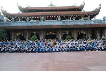 Chùa Tăng Phúc tổ chức lễ cầu nguyện và tư vấn mùa thi năm 2017