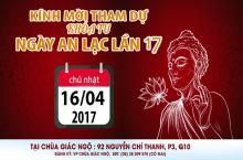 THƯ MỜI THAM DỰ KHÓA TU NGÀY AN LẠC LẦN 17 (KT17)