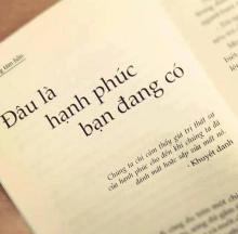Để Sống Hạnh Phúc