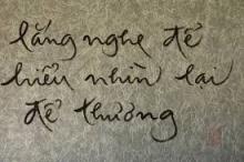 Hãy Lấy Tình Thương Xóa Bỏ Hận Thù