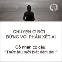 Đừng vội phán xét ai!