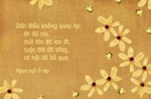 Giá trị và nhân cách sống trong lời nói