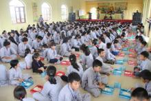Thái Bình: Chùa Hoằng Văn mở khóa tu “Ươm mầm Phật pháp”