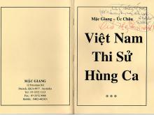 Tranh chấp quyền tác giả của tập thơ “Việt Nam thi sử hùng ca”