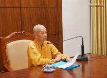TP.HCM: Họp BanTổ chức Đại hội Phật giáo lần thứ IX