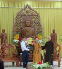 Lãnh Đạo Tỉnh Bình Dương Gặp Gỡ Đoàn Đại Biểu Phật Giáo Tỉnh Trước Đại Hội Phật Giáo Toàn Quốc Lần Thứ VIII