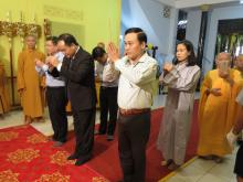 Trung ương Giáo hội viếng tang HT. Phó Pháp chủ Thích Trí Tâm