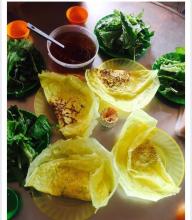 Bánh xèo chay
