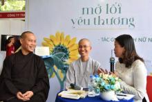 Giao lưu ra mắt sách “ Mở lối yêu thương’’ của Sư cô Thích Nữ Nhuận Bình, ngày 24-03-2018