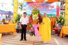 Bình Dương: Lễ bổ nhiệm Trụ trì chùa Phước Hưng.