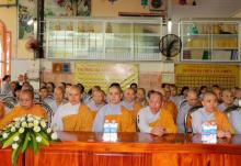 Lễ khai hạ cho Chư Ni tỉnh Bình Dương