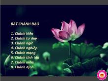 Bát Chánh Đạo Con Đường Diệt Khổ Hoàn Toàn
