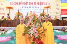 Lễ Bổ nhiệm trụ trì Chùa Trúc Lâm xã Nhân Đạo