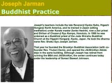 Cư sĩ Joseph Jarman, Nhà soạn nhạc, Giáo thọ Phật giáo về cõi Phật