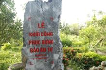 Hà Nội : Lễ động thổ và phục dựng chùa Báo Ân nơi phát tích và truyền Y bát của Sơ tổ Thiền Phái Trúc Lâm
