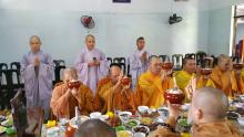 Phật giáo Ninh Hòa tác pháp an cư