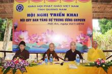 Phật giáo Quảng Nam phổ biến Nội quy Ban Tăng sự TƯGH tại đạo tràng an cư tổ đình Phước Lâm