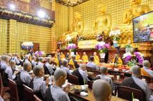 Chùm ảnh: Ăn trong chánh niệm sáng ngày 15/09/2020