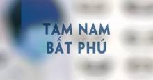 Mạn Đàm Về Câu: “Tam Nam Bất Phú”