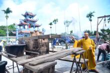 Chùa Vân Quan đúc đại hồng chung, an vị tôn tượng Bồ-tát