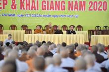 Buổi tập duyệt cho Lễ Tốt nghiệp và Khai giảng ngày mai tại HVPGVN tại TP. HCM