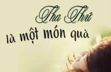 Tha thứ cho người để chữa lành tổn thương cho mình