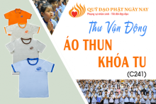 Chương Trình Hỗ Trợ Áo Thun Cho Các Khóa Tu Của Chùa Giác Ngộ (C241)
