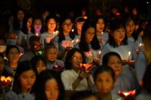 TP.HCM: Hơn 1000 người tham dự Lễ Phật thành đạo tại chùa Giác Ngộ