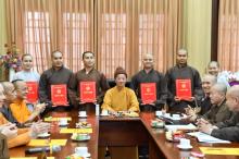 HVPGVN tại TP.HCM: Chuẩn bị tuyển sinh Cử nhân Phật học năm 2021 và bổ sung nhân sự mới