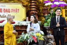 Ca sĩ Lâm Chấn Huy tham dự Talkshow “Vì sao tôi theo đạo Phật” tại chùa Giác Ngộ