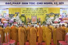 TP.HCM: Chư Tôn đức lãnh đạo Phật giáo 32 tỉnh thành khu vực phía Nam tham dự lễ truy điệu đức Đệ tam Pháp chủ GHPGVN - Đại lão Hòa thượng Thích Phổ Tuệ