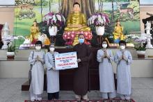 Quỹ Đạo Phật Ngày Nay Cúng Dường 1.250 Thẻ Bảo Hiểm Y Tế Đến Chư Tăng, Ni Sinh HVPGVN Tại Tp.HCM
