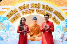 Rộn ràng đám cưới đầu năm 2022 tại chùa Giác Ngộ