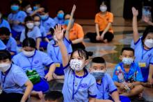 Hôm nay em trở về chùa, ê a theo Thầy bài học đạo đức