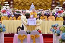Lễ Hằng thuận của Phật tử chú rể Ngộ Tuệ Nhuận và cô dâu Nhuận Anh