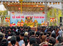 Lễ Giỗ Tổ và Quy Y Tam bảo Chùa An Vinh Tuyên Quang