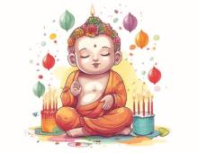 Thư Mời Tham Dự LỄ THỌ BỒ TÁT GIỚI TẠI GIA/XUẤT GIA,  THẬP THIỆN VÀ LỄ PHẬT ĐẢN tại Chùa Hương Sen