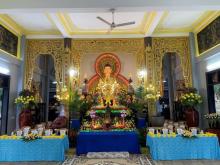 Lễ vía Phật Di Đà tại chùa Linh Sơn Pháp Ấn