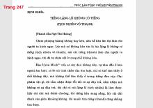 Đọc Ngô Thì Nhậm: Tịch Nhiên Vô Thanh